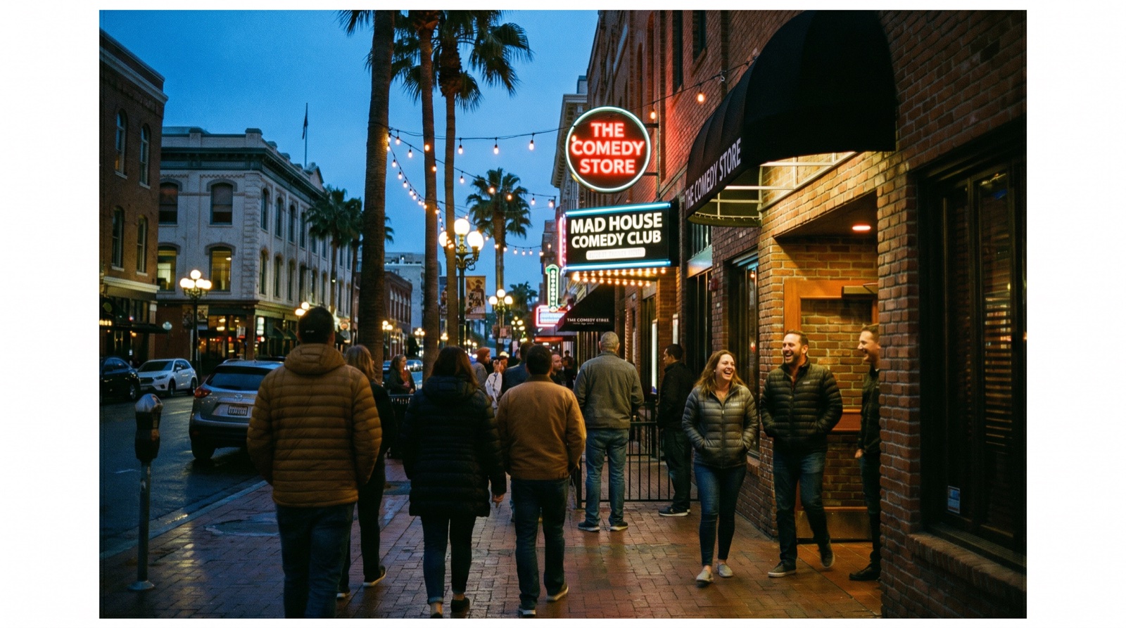 Editorial photograph of Comedy Clubs in San Diego
